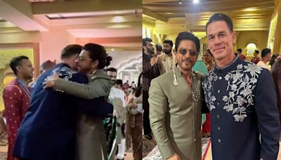 Shah Rukh Khan Gives Tight Hug to John Cena at Anant Ambani's Wedding, Video Goes Viral | Watch - News18