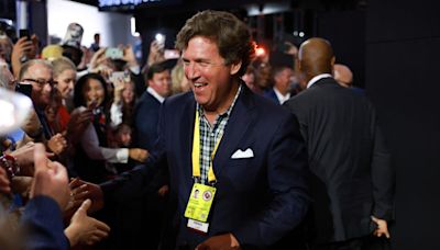 All forgiven? Tucker Carlson spotted cozying up to Fox News at RNC