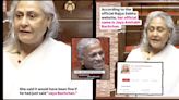 'Women recognized by husband's name?': Angry Jaya Bachchan slams Rajya Sabha Chair when called 'Jaya Amitabh Bachchan'