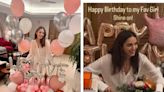 Inside Kiara's Birthday Bash: Heart Balloons, Chocolate Cake, Flowers And Surprise by Sidharth