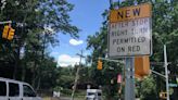 After a new traffic light, now a right-turn-on-red is placed on this busy North Shore roadway