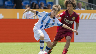 El alevín no puede ante el Villarreal en Orlando (0-2)