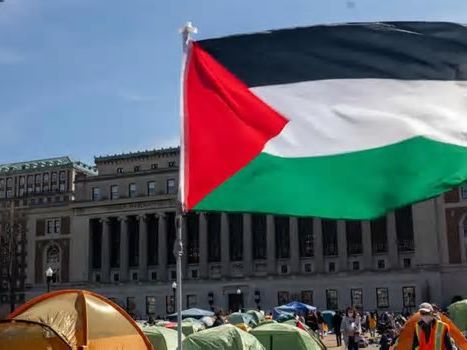 La Universidad de Columbia empieza a suspender a los estudiantes del campamento pro-palestino