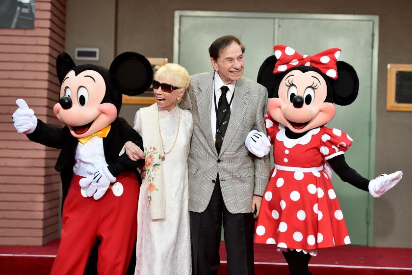 Richard Sherman, who supplied the songs and musical magic for Walt Disney, dies at 95