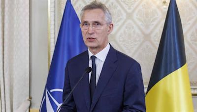 PK mit Stoltenberg: Live: Neue Nato-Hilfen für die Ukraine?