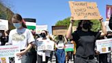 Encampment builds as Cal State LA students rally for Palestine on May Day