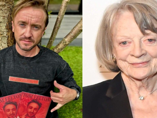 Tom Felton makes emotional tribute to co-star maggie Smith after death - Times of India