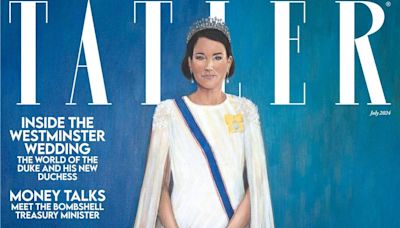 Kate Middleton ganha novo retrato oficial divulgado em capa de revista britânica