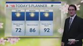 Thursday Morning Forecast: Dry days ahead, but getting hotter