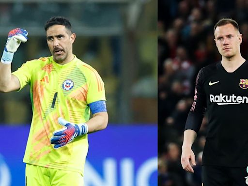 “Trabajar y quejarme”: Ter Stegen recuerda “lucha” con Claudio Bravo por el arco del Barcelona