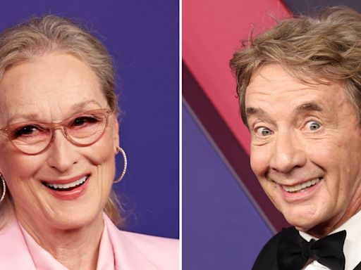 Meryl Streep and Martin Short Sit Together at 2024 Emmy Awards After Arriving Separately