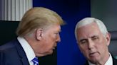 Mike Pence won't use an indictment to hammer Trump, backing off from even attempting to push his ex-boss out of the race if he's charged