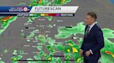 WEATHER BLOG: Scattered off-and-on thunderstorms to impact Friday, Nick Bender says