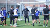 Segundo entrenamiento de Osasuna con Vicente Moreno