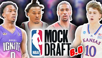 2024 NBA First-Round Mock Draft For All 30 Picks: 6.0