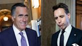 Mitt Romney says the video of Josh Hawley fleeing the Capitol on January 6 was 'not his greatest moment'