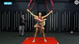 Watch: Contortionist, hula hoop performer team up for 'human belt' record