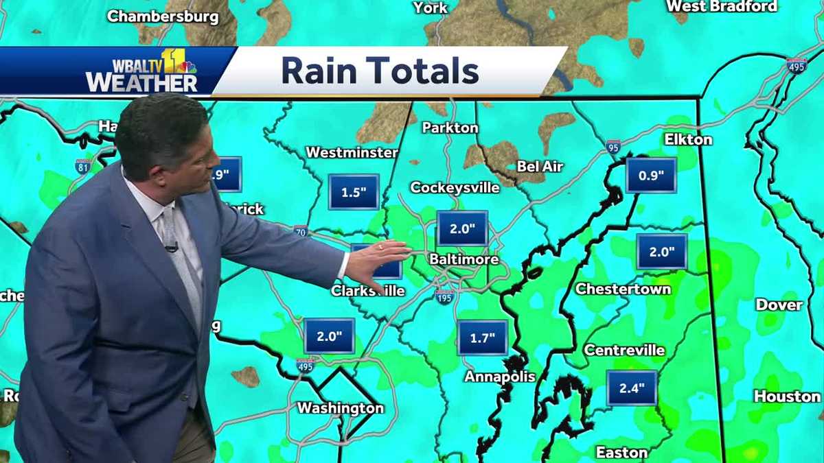 Weather Talk: Memorial Day storm brought deluge of rain