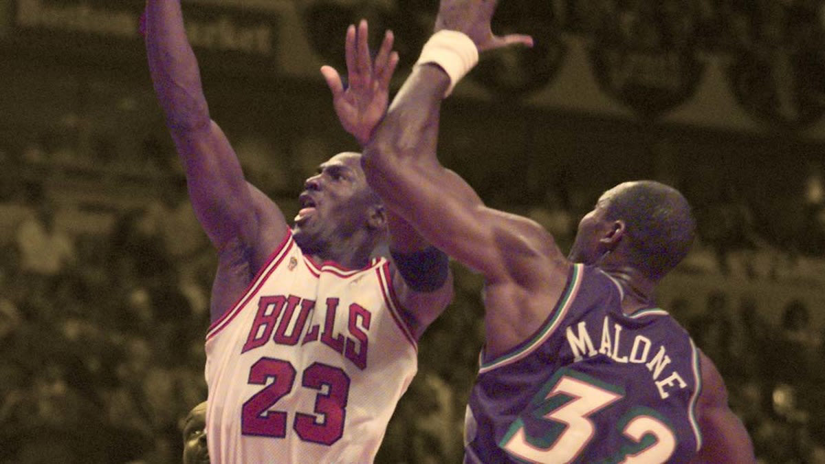 "You say MJ is the best player you have ever seen. I didn't say that" - Karl Malone once corrected an interviewer about Michael Jordan
