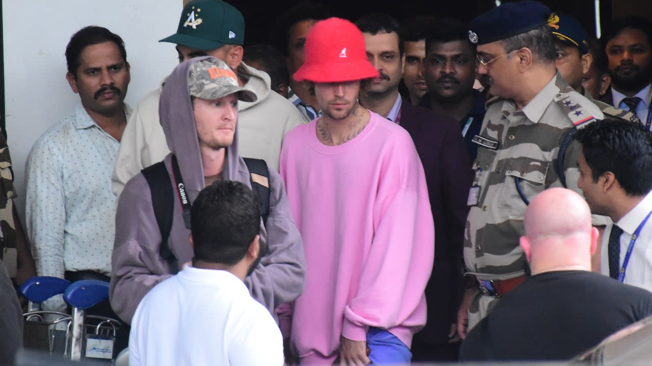 Justin Bieber Wore a Peak Bieber Outfit to Perform at an Indian Billionaire’s Pre-Wedding Party