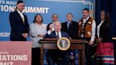 At tribal summit, Biden says he's working to 'heal the wrongs of the past' and 'move forward'