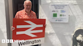 New Wellington rail station without ticket office or waiting room