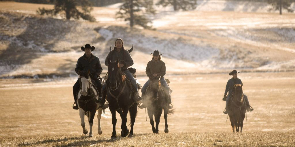 ...Grimes Was No Fan of Taylor Sheridan’s ‘Boot Camp’ for Yellowstone That Became More Cowboy Than it Should Have