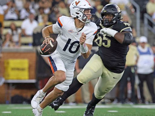 Virginia rallies past Wake Forest in 4th quarter for 31-30 win in ACC opener