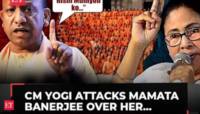 'Ravan ke samay mein…' CM Yogi Adityanath attacks Mamata Banerjee over her remarks on monks