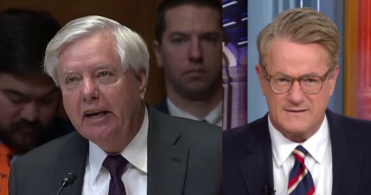 'Does he really think we're that stupid?': Joe reacts to Lindsey Graham's latest political gesturing