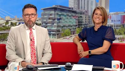 BBC Breakfast's Jon Kay scolded by co-star as Sally Nugent remains missing