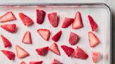 The Right Way to Freeze Strawberries