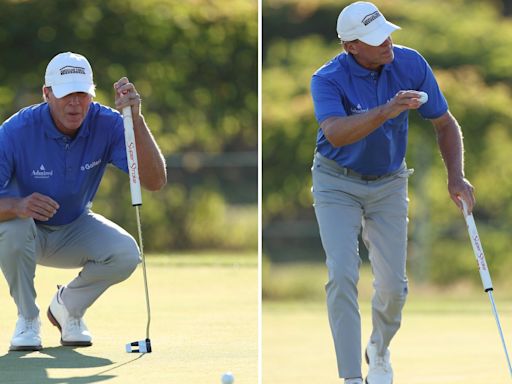 Steve Stricker's surprising putter change is already paying off