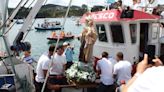 Procesión marinera de Luanco por el Carmen