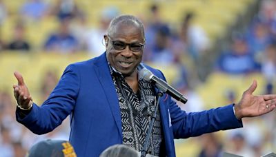 Highlights from Dusty Baker joining the ‘Legends of Dodger Baseball’