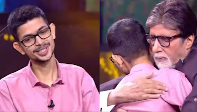 Chander Prakash becomes first crorepati of Kaun Banega Crorepati 16, gets a car too; Amitabh Bachchan hugs him. Watch