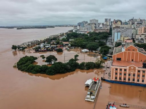 Entenda como o vento contribuiu para o nível do Guaíba subir mais de 40 cm em menos de 24 horas