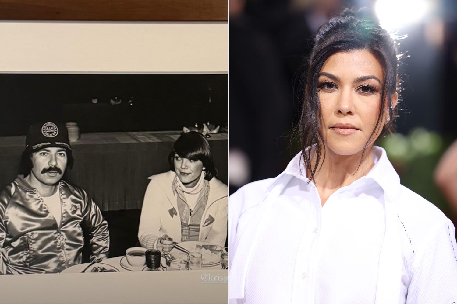 Kourtney Kardashian Posts Throwback Family Photos of Parents Kris Jenner and Robert Kardashian Sr.