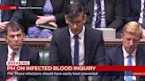 Infected blood scandal: Rishi Sunak makes ‘whole-hearted and unequivocal apology’ to victims