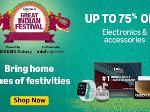 Amazon Great Indian Festival Countdown begins: Pre sale deals revealed on laptops, tablets, headphones, and more