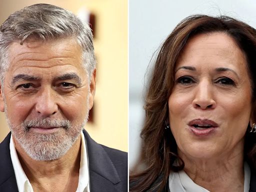 Clooney, Hollywood line up behind Harris as celebrity endorsements and cash pour in