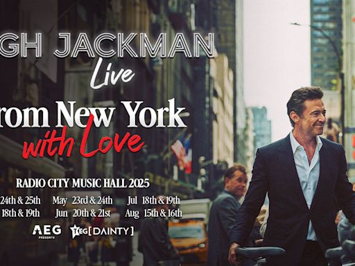 Hugh Jackman Sets 12-Show Monthly Concert Series At Radio City Music Hall