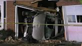 Driver injured after car crashes into a home in Harnett County