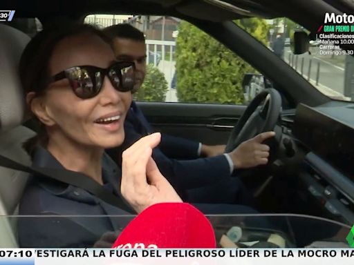 Isabel Preysler, tras el nacimiento del tercer hijo de Ana Boyer y Fernando Verdasco: "Falta Tamara Falcó"