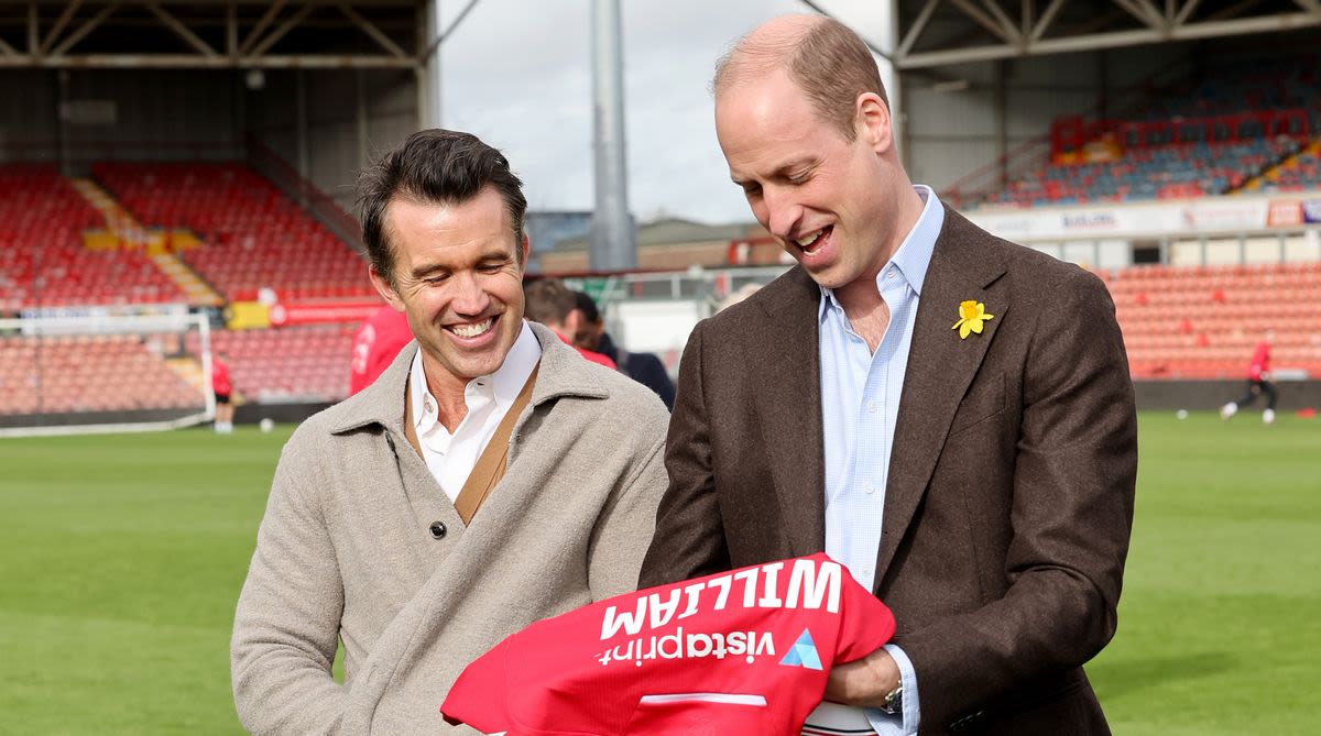 Prince William Has a Childhood Connection to Ryan Reynolds and Rob McElhenney's Wrexham Football Club