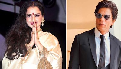 Shah Rukh Khan Once Fascinated Rekha With His Charming Behavior When He Woke Her Up To Witness A ...