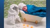 Brigham and Women's NICU babies have 'spa day' photoshoot ahead of Mother's Day