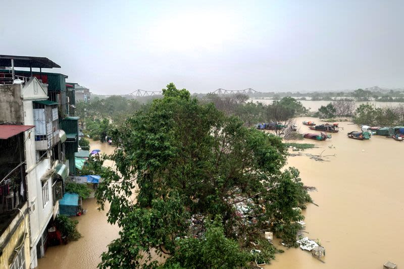 Red River floods Vietnam's Hanoi as Typhoon Yagi kills more than 150