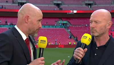 Gary Lineker and Alan Shearer defend tense BBC interview with Erik ten Hag