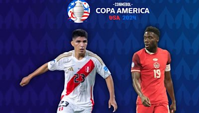 Dónde ver Perú vs Canadá HOY: canal tv online del partido por fecha 2 del Grupo A de la Copa América 2024